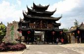 【携程攻略】土家老院子景点,土家院子位于张家界鸬鹚弯大桥附近的十字路口,院子装修非常独特,在.