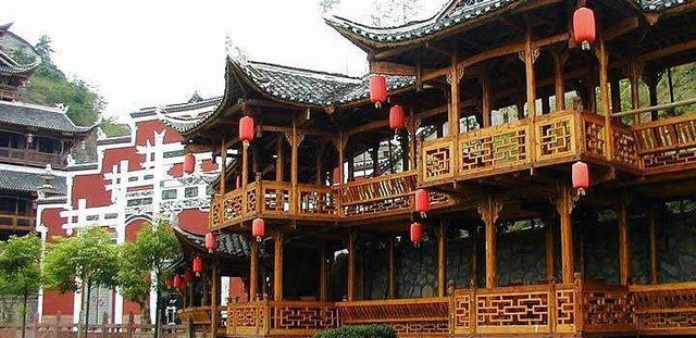 湖南一家豪宅曝光,张家界土家老院子,有钱都买不到